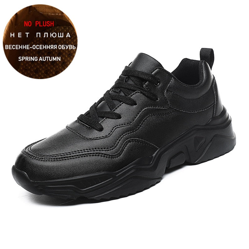 Men Running Shoes Athletic Sport Shoes Lace-up Outdoor Sneakers Lightweight