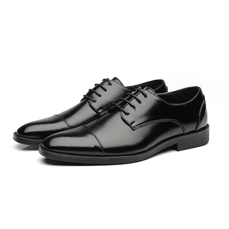 Men Formal Shoes Business Casual Shoes Breathable Oxfords