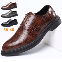 Men Shoes Fashion Formal Oxfords Male Dress Shoes Lace Up