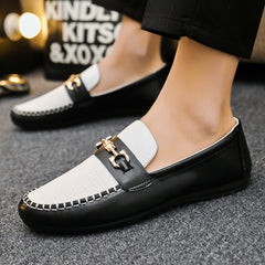 Spring Autumn Men Casual Shoes Soft Sole Simple Loafers