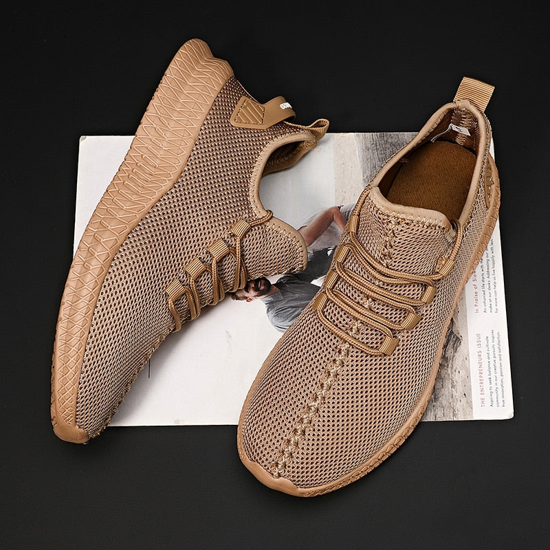 Mesh Men Shoes Breathable Sneakers Lightweight Walking