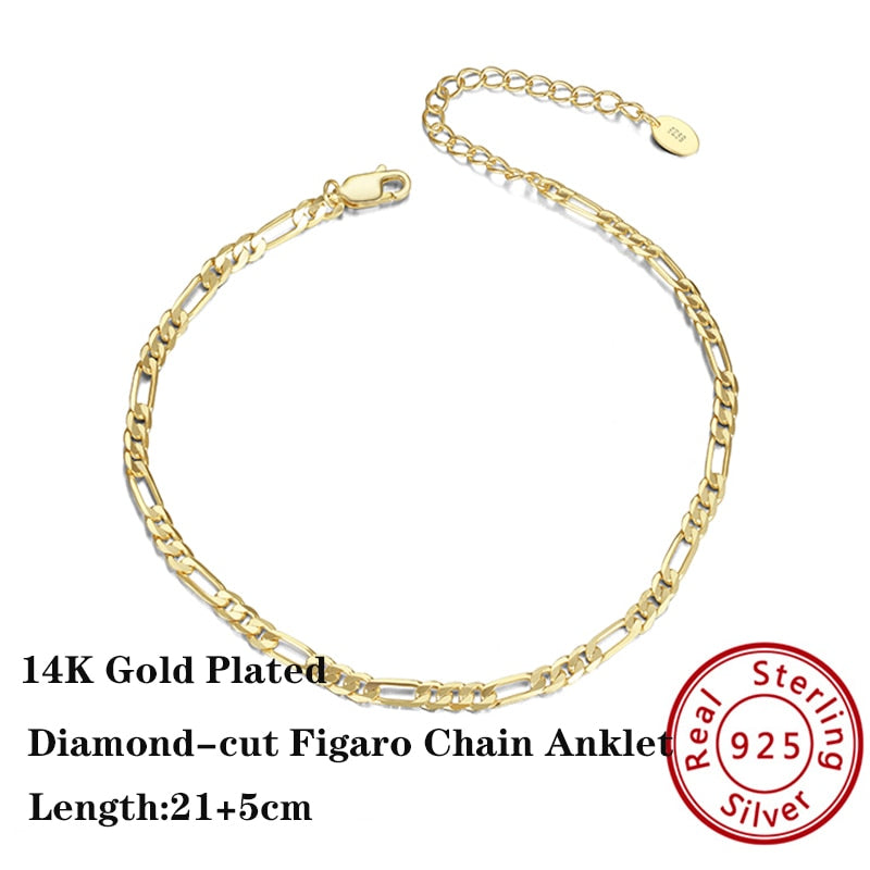 Chain Anklets for Women Fashion Adjustable