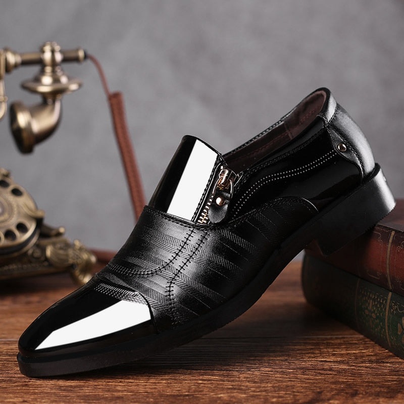 Classic Business Men Dress Shoes Fashion Shoes Men Slip on Shoes