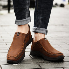 Men Casual Shoes Breathable Loafers Sneakers Comfortable Flat Leisure Loafers Shoes