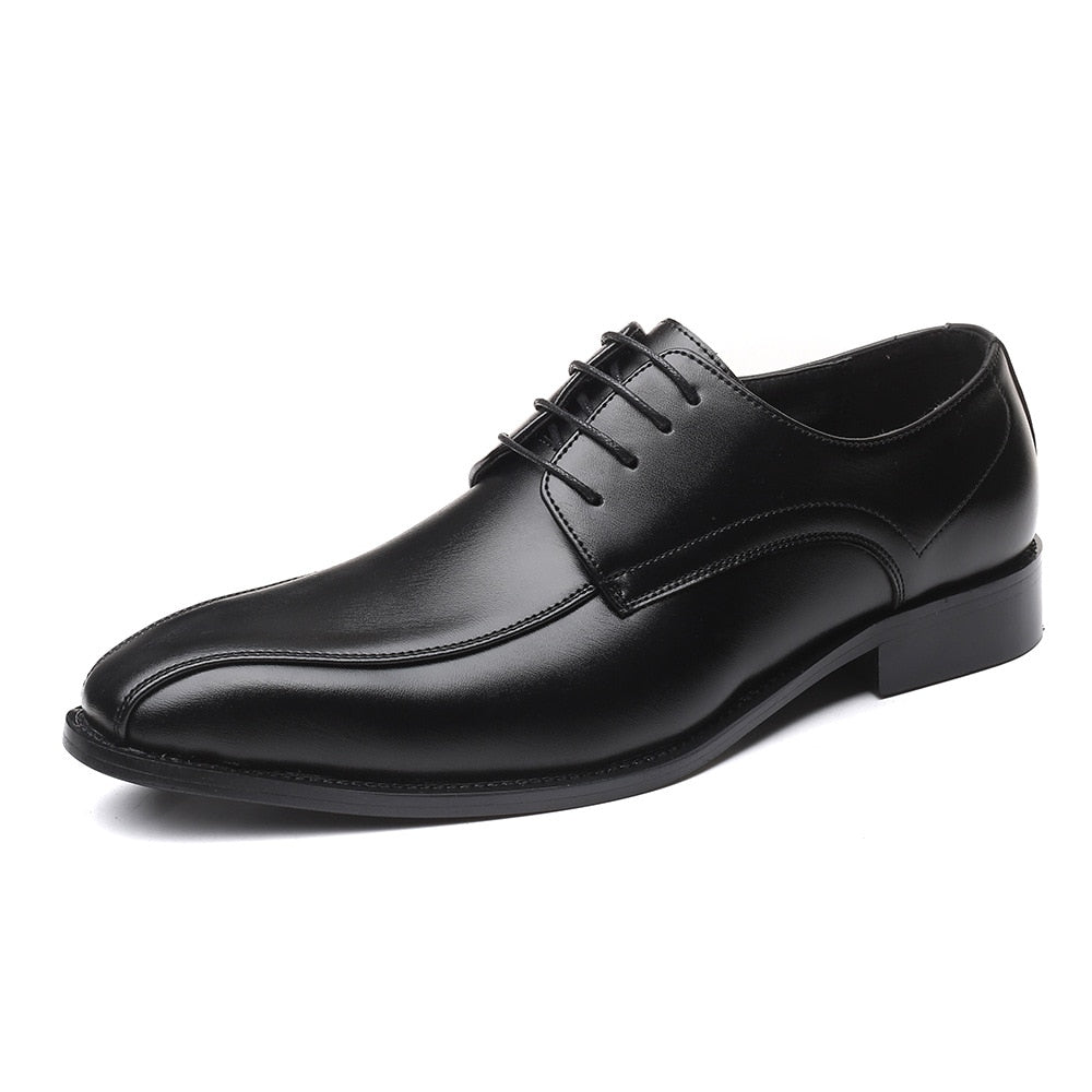 Men Shoes Dress Luxury Brand Elegant Design Business Formal Shoes