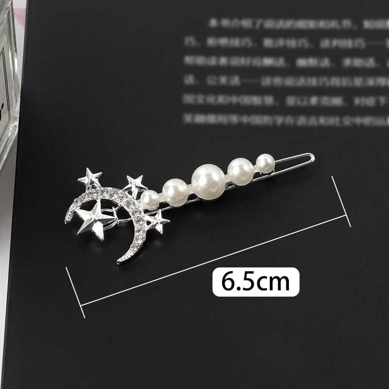 Women Shining Crystal Rhinestone Luxury Hair Clip