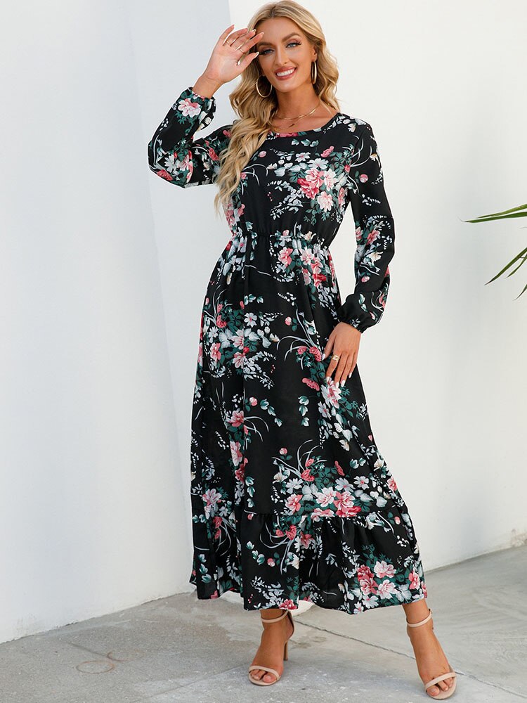 Floral Maxi Dresses For Women Summer Dress