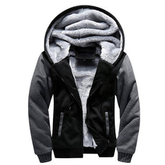 Men Jacket Camouflage Thicken Jackets Hooded Fleece Long Sleeve Down Jacket