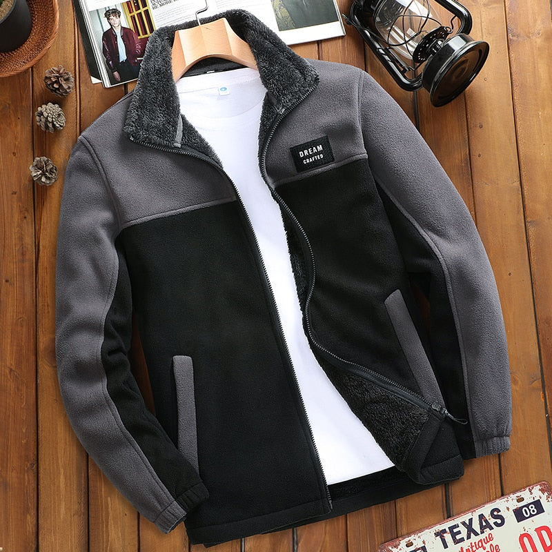 Winter Fleece Jacket Men Thermal Fleece Sports Coat Militar Softshell Army Jackets