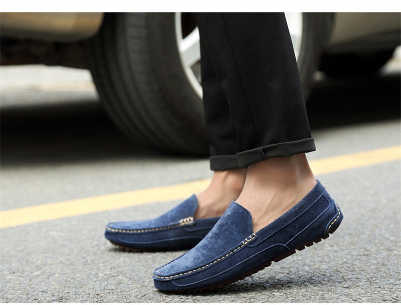 Loafers Luxury Casual Shoes Men Boat Shoes Handmade Driving Shoes