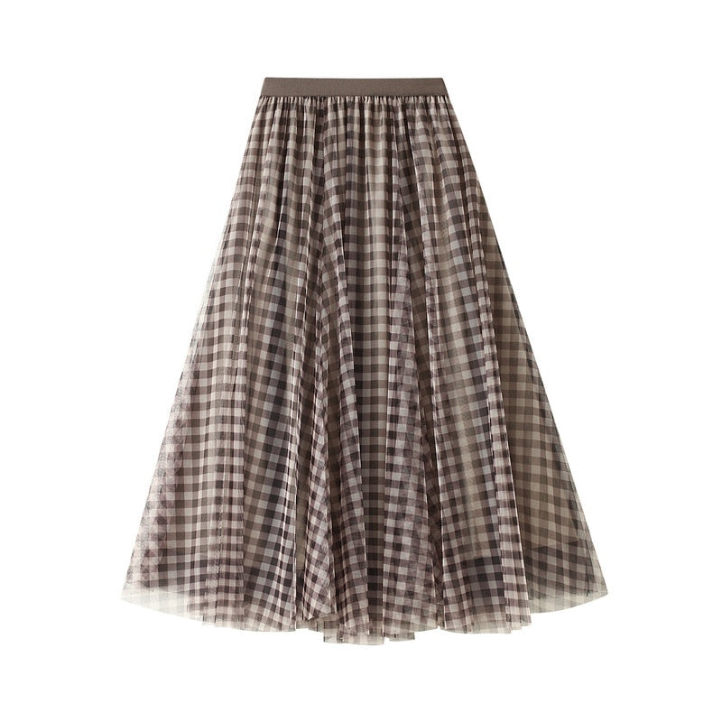 Style Geometric Print Y2K Skirt