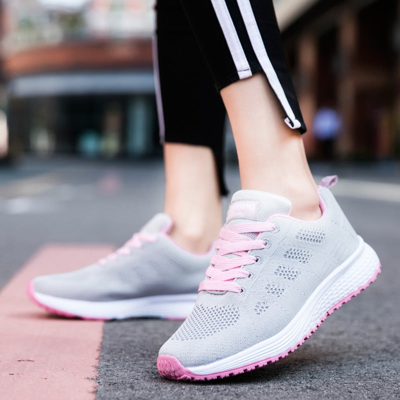 Sport Running Shoes Women Air Mesh Breathable Walking