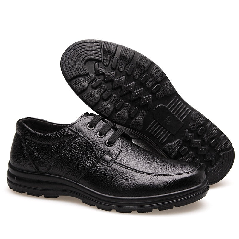 Shoes Men Flats Casual Shoes Soft Comfortable Lace up