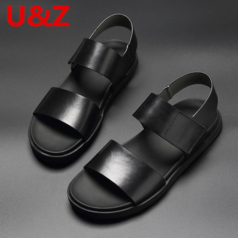 Calf Men Sandals,Sports Slippers Men Cow,Beach Shoes