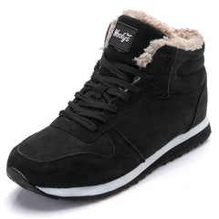 Men Boots Classic Winter Shoes Ankle Warm Fur Boots