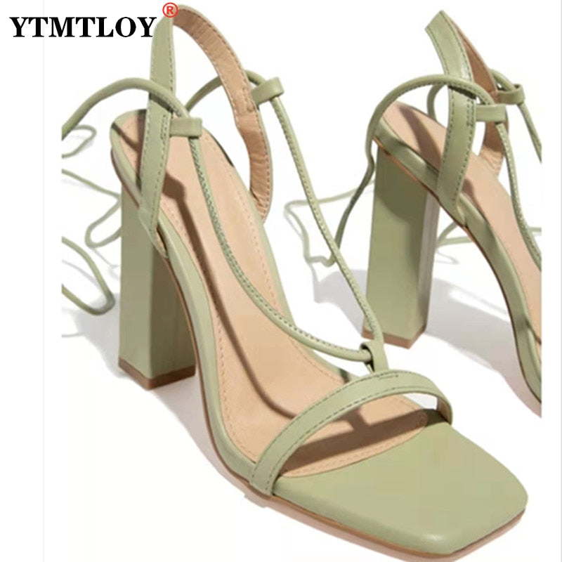 Women Sandals Pumps Summer Fashion Open Toe High Heels Shoes