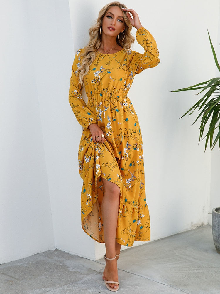 Floral Maxi Dresses For Women Summer Dress