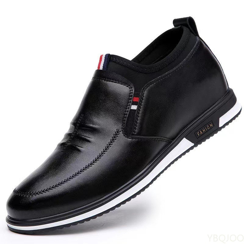 Men Casual Shoes Loafers Breathable Slip on Driving Low Top Business Shoes