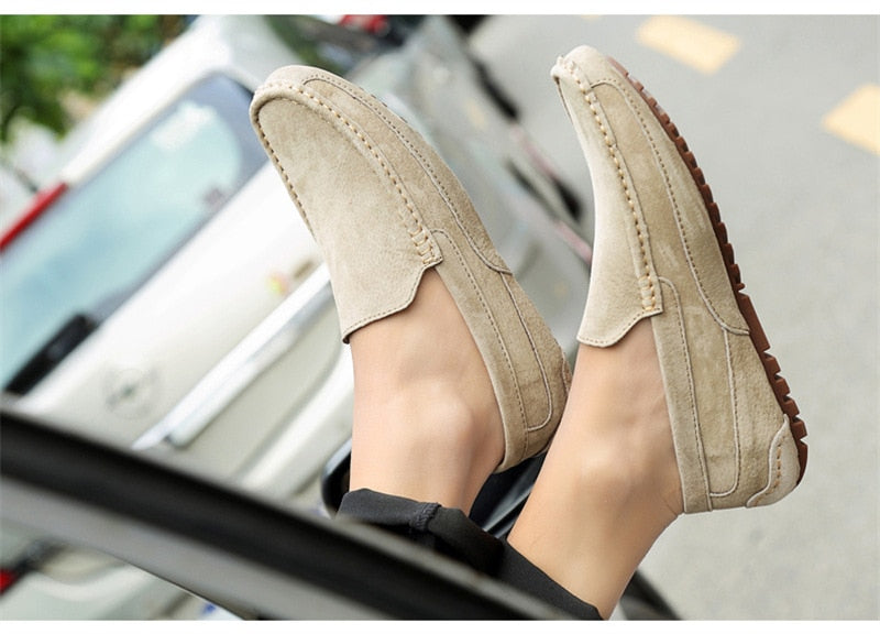 Loafers Luxury Casual Shoes Men Boat Shoes Handmade Driving Shoes