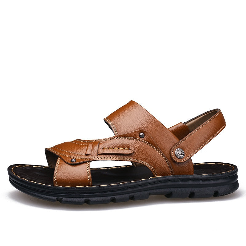 Men's Sandals Beach Shoes Non-slip Slippers Two Sandals Shoes