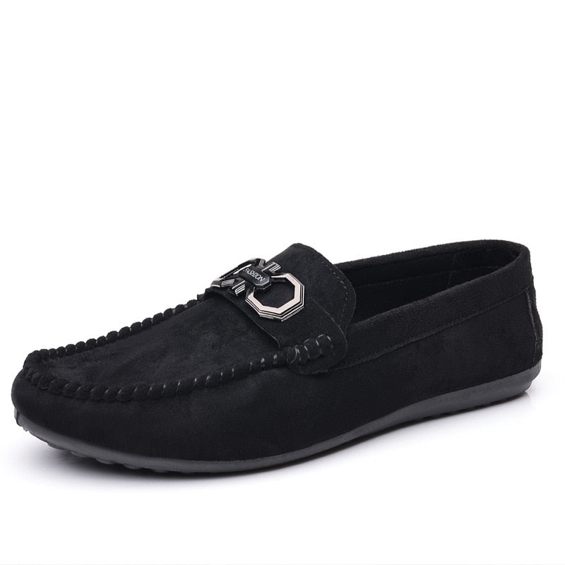 Flat Shoes Men Loafers Classic Leather Casual Shoes