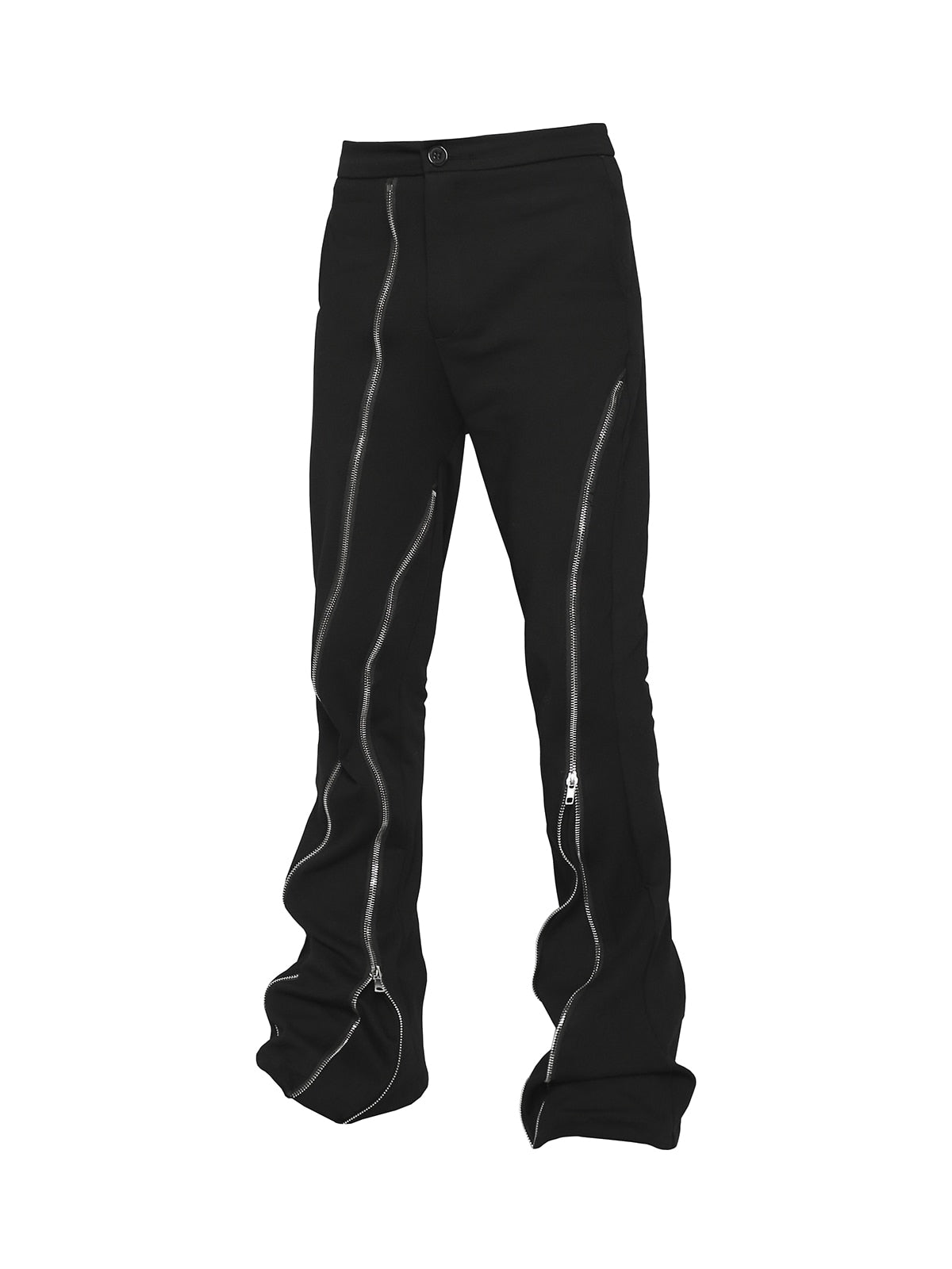 Zippers Cargo Pants Straight Casual Pants Trousers