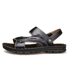 Men's Sandals Beach Shoes Non-slip Slippers Two Sandals Shoes