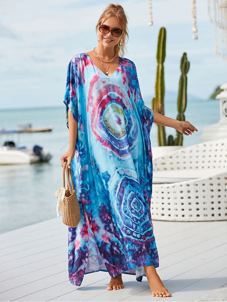 Long Beach Dress Cover-Ups  Beach Sarongs