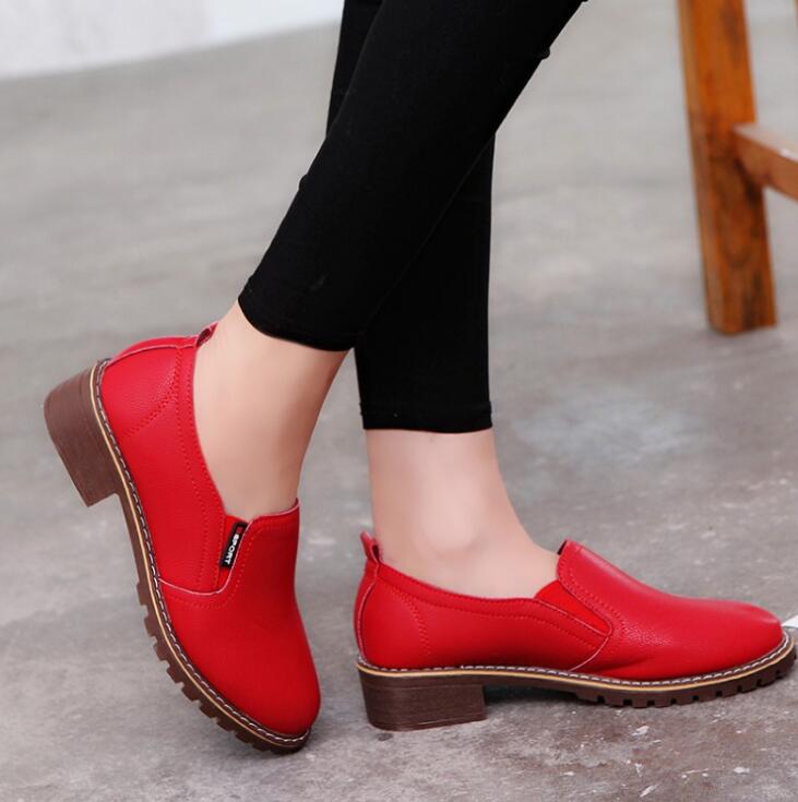 Fashion Women Flat Shoes Moccassin Loafers Slip on Sneaker