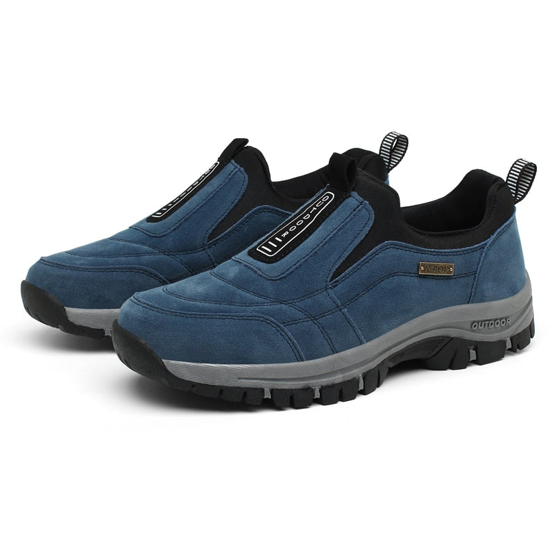 Men Sneakers Slip On Casual Shoes Breathable Anti-skid Walking Footwear