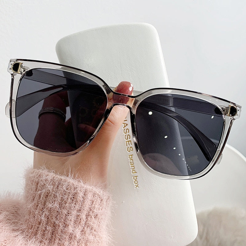 Fashion Oversized Sunglasses Women Brand Designer