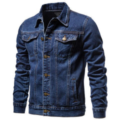 Men Denim Jackets Slim Casual Coats Thicker Winter Jean Jackets Warm Coats