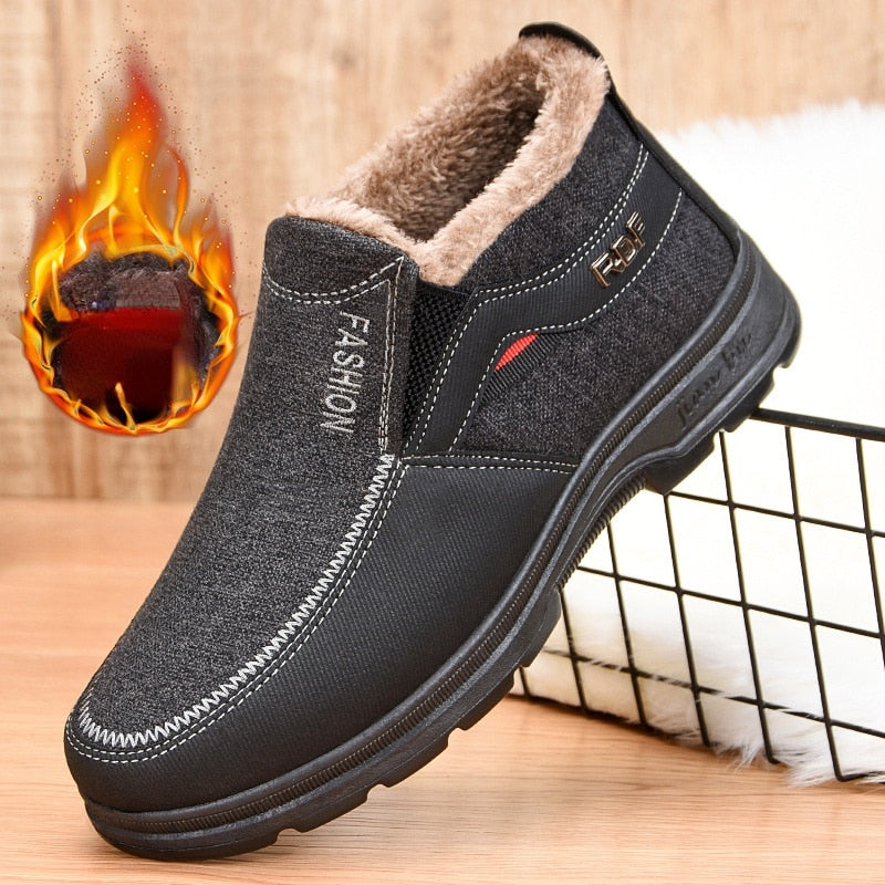 Men Winter Keep Warm Ankle Comfortable Outdoor Sneakers Sports Casual Shoes