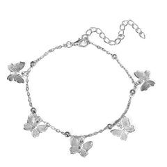 Fashion Butterfly Anklet for Women Foot Jewelry