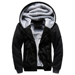 Men Jacket Camouflage Thicken Jackets Hooded Fleece Long Sleeve Down Jacket