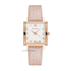 Women Gradient Square Watches Minimalist Luxury Ladies  Wristwatches