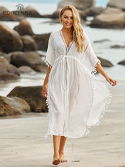 Plus Size Beach Dress Women Beach Wear Cover-ups