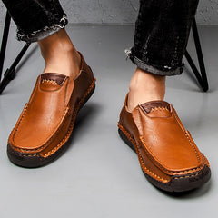 Men Casual Shoes Handmade Shoes Comfortable Breathable Loafers Sneakers