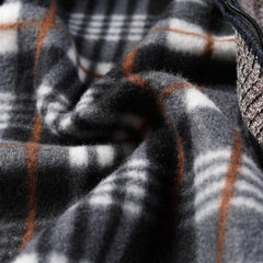 Men Knitted Jacket Slim Fit Stand Collar Zipper Jacket Thick Warm Cardigan