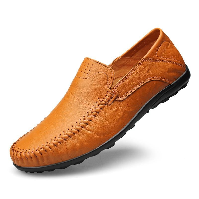 Men Shoes Casual Formal Loafers Breathable Slip on Boat Shoes