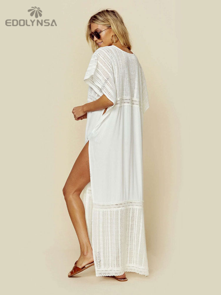 Plus Size Beach Dress Women Beach Wear Cover-ups