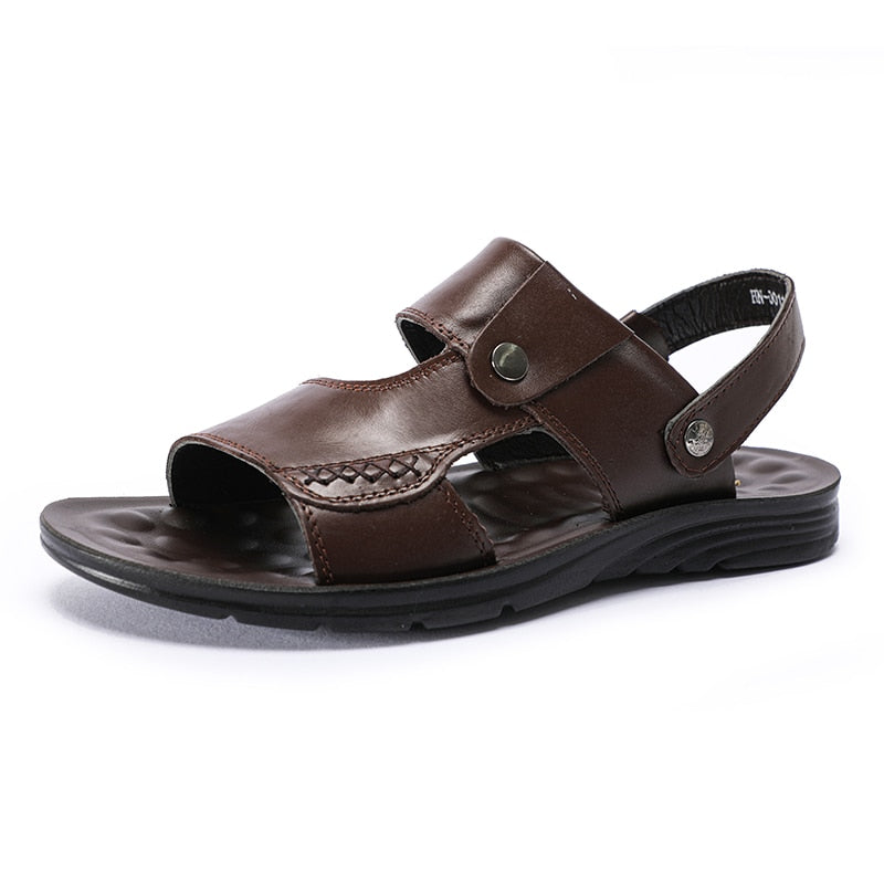 Men's Beach Sandals Breathable Beach Sandals Outdoor Soft and Comfortable Shoes