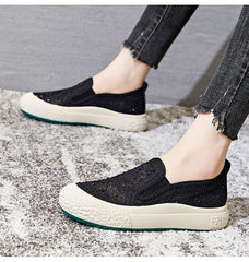 Summer Thick-soled Fisherman Casual Breathable Lace Mesh Shoes