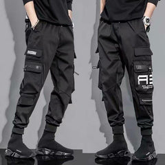 Joggers Cargo Pants Men Streetwear Hip Hop Punk Sports Wear