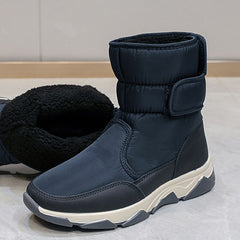 Men boots winter shoes thicken fur non-slip waterproof snow boots