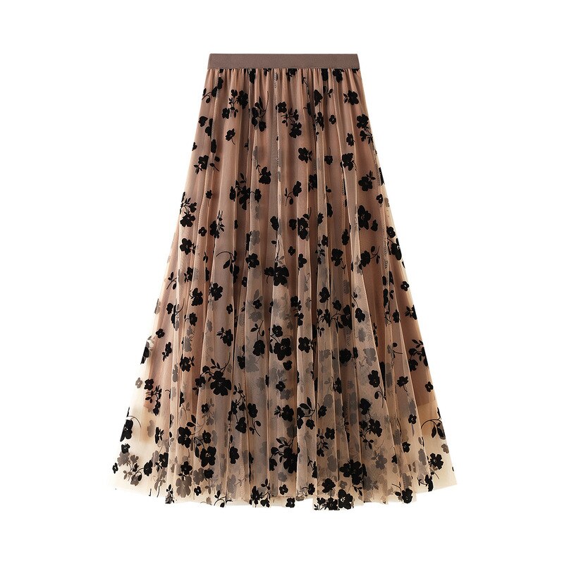 Style Geometric Print Y2K Skirt