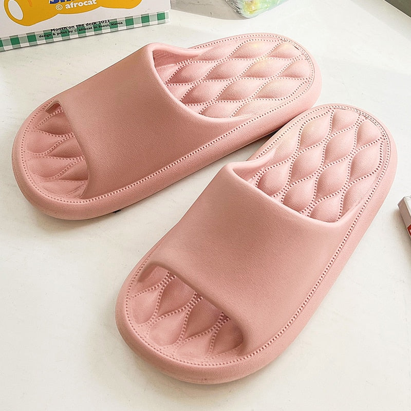 Beach Men Slippers Soft Massage Non-slip Sole Slipper Sandals Flip Flops