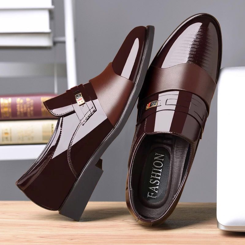 Business Dress Men Shoes Formal Slip On Footwear Shoes Men Loafers