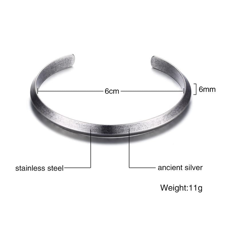 Trendy Round Circular Open Knot Cuff Bangle Bracelets