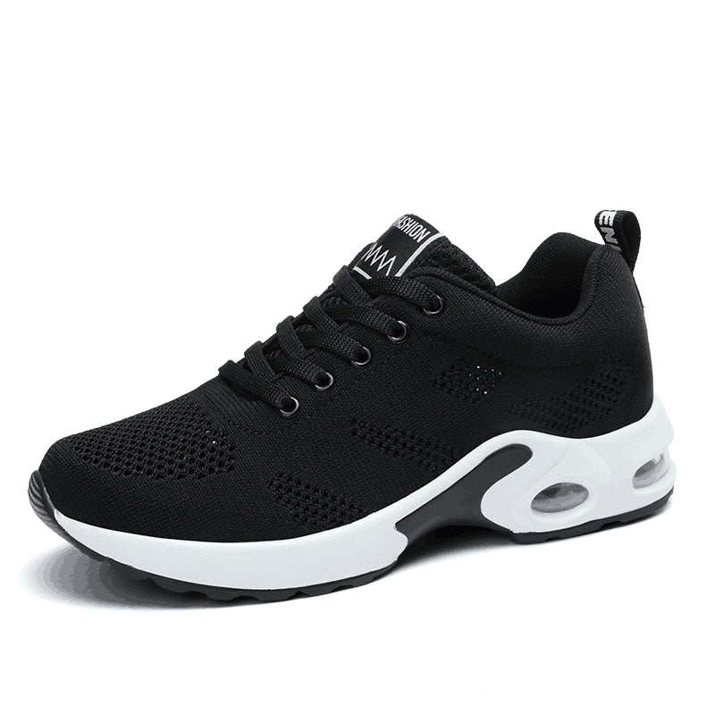 Shoes Light Breathable Air Cushion Shoes Men Outdoor Sport Sneakers Lace-up